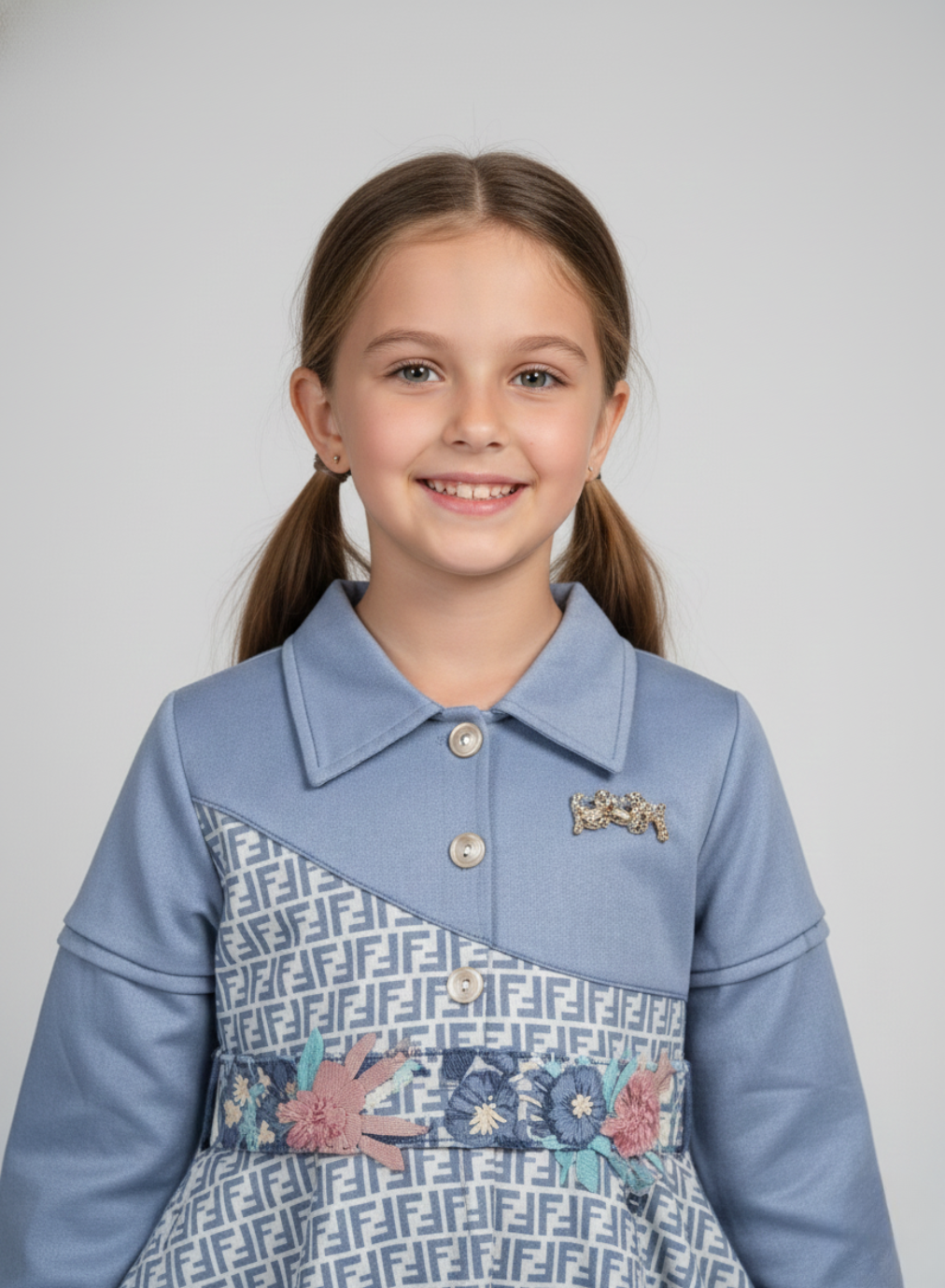 Modina Blue Frock