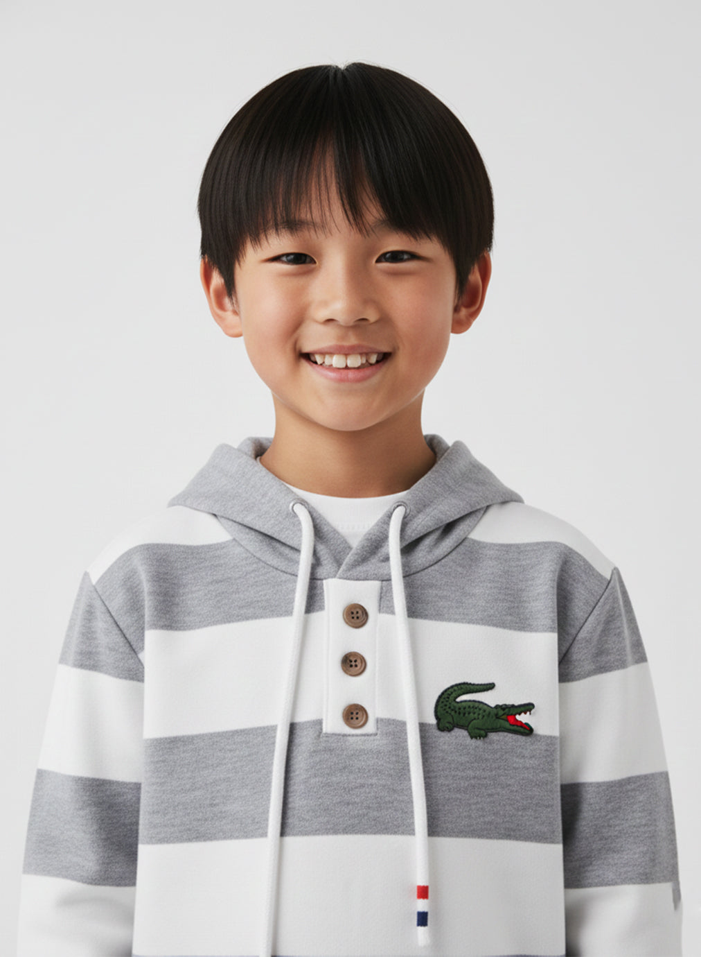 Striped Crocodile Hoodie